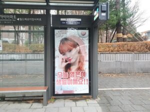 韓國廣告, 韓國, 韓國地鐵廣告, 韓國戶外廣告, 韓國巴士廣告, 韓國公車廣告, 韓國應援, 韓國應援廣告