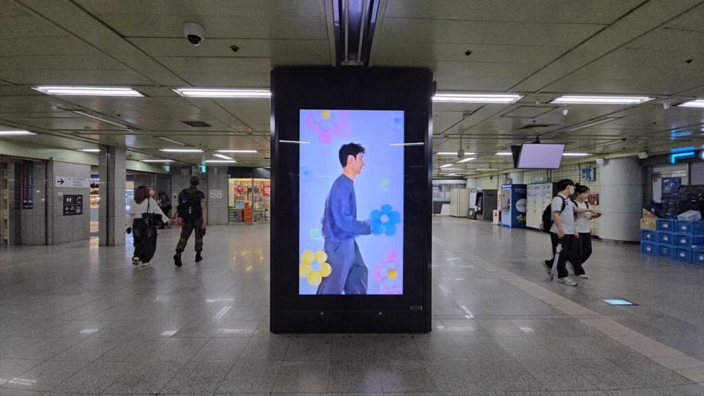韓國廣告, 韓國, 韓國地鐵廣告, 韓國戶外廣告, 韓國應援, 韓國應援廣告, 李帝勳, 生日應援, 建大廣告, 建大站, CM BOARD